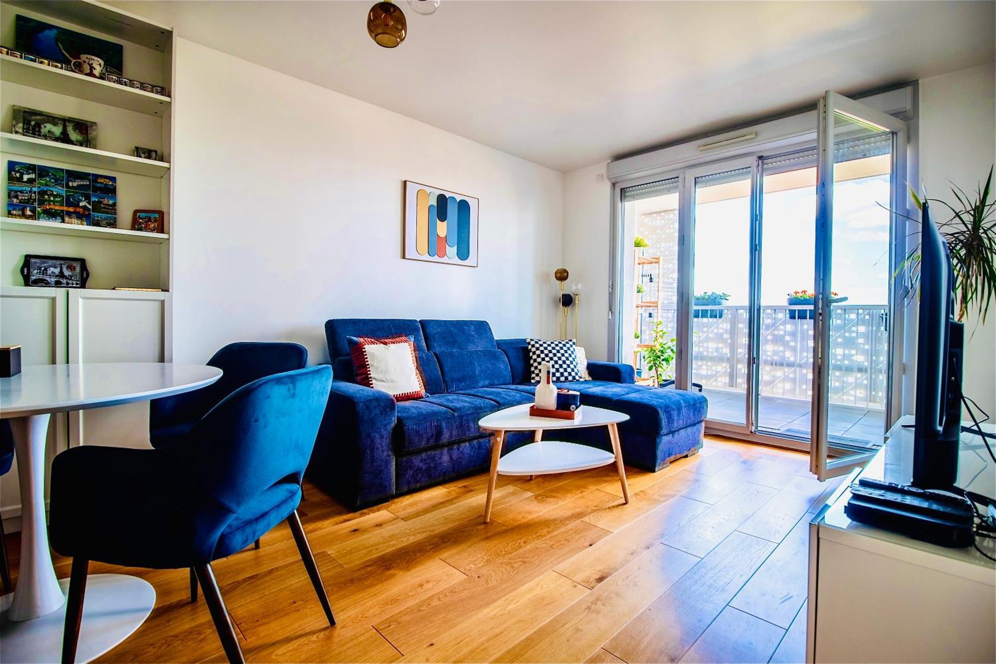 Luxury 2 Rooms Apartment With Balcony Puteaux Bagian luar foto